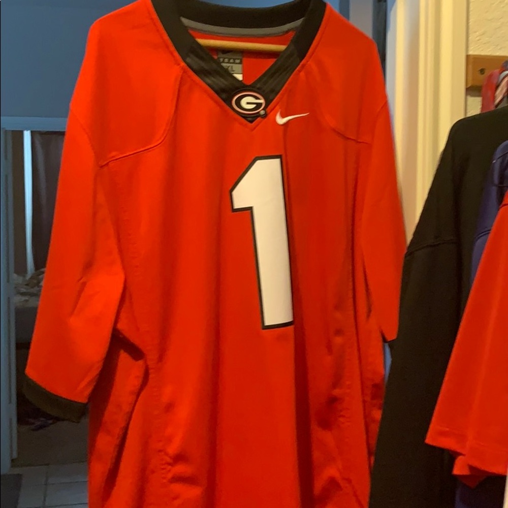 Georgia Bulldogs Nike Jersey Red